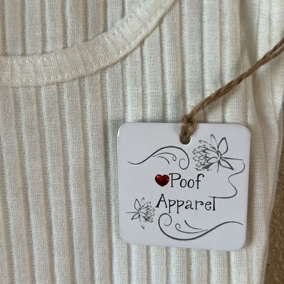 NEW Poof Apparel Cream Dress - Picture 2 of 4
